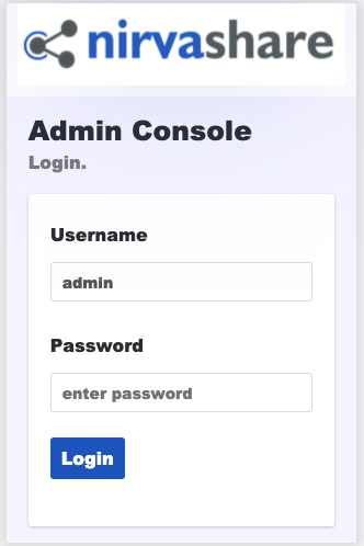 Nirvashare Login. Nirvashare Login.